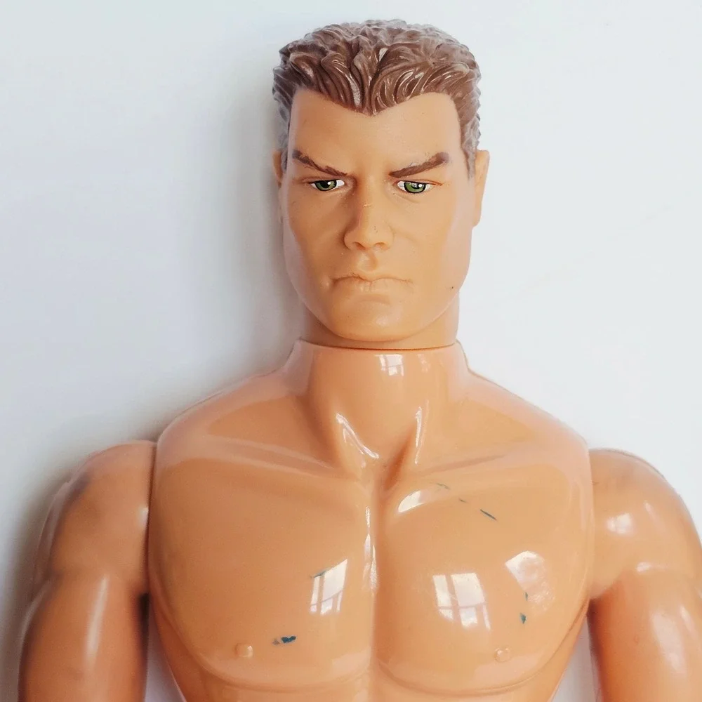 Lot of 5 Action Figures 4 Ultra Corps 1 Power Team Nude Vintage Military 1315‎